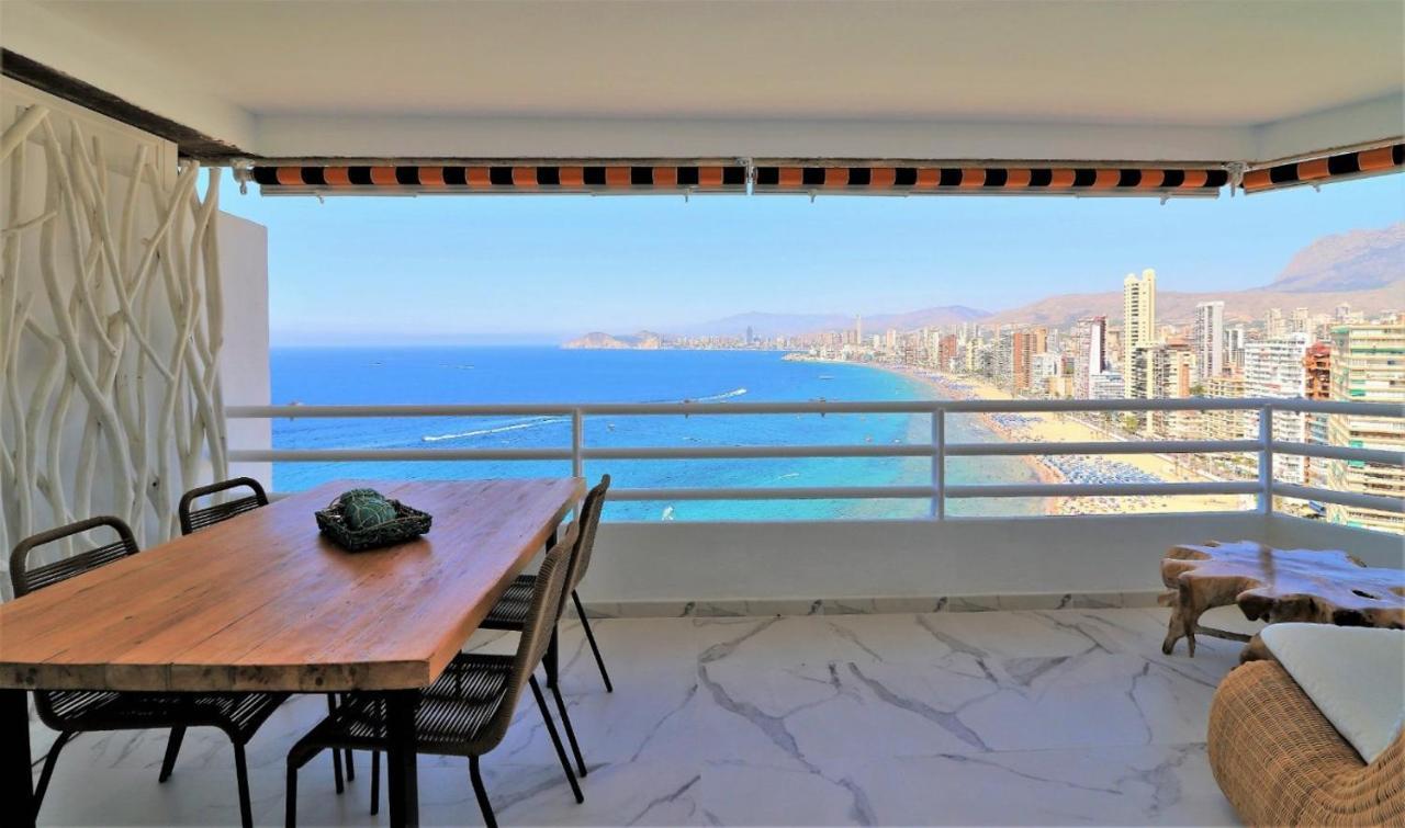 Luxurious 2-Bedroom Apt With Stunning Views, 1St Line On Levante Beach, Benidorm Exterior photo