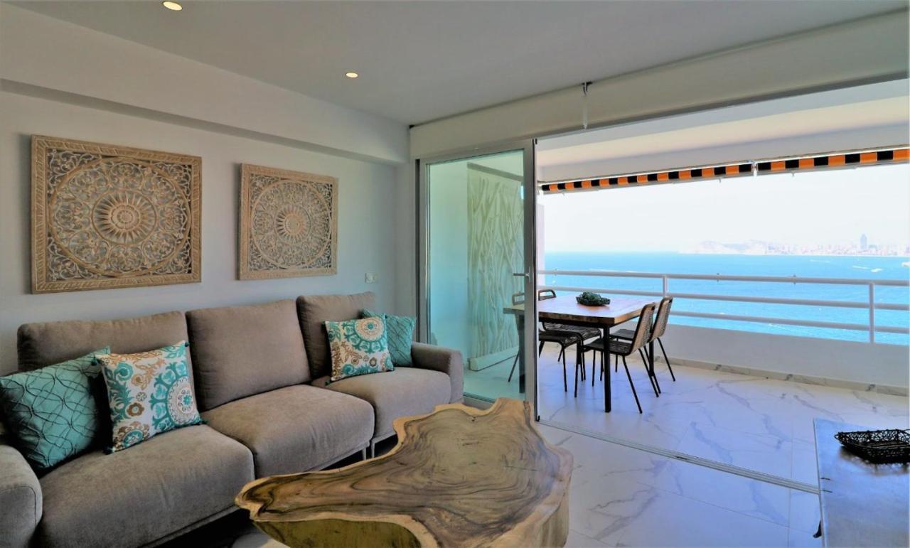 Luxurious 2-Bedroom Apt With Stunning Views, 1St Line On Levante Beach, Benidorm Exterior photo