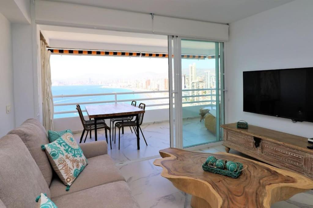 Luxurious 2-Bedroom Apt With Stunning Views, 1St Line On Levante Beach, Benidorm Exterior photo