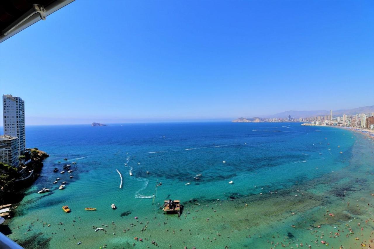 Luxurious 2-Bedroom Apt With Stunning Views, 1St Line On Levante Beach, Benidorm Exterior photo