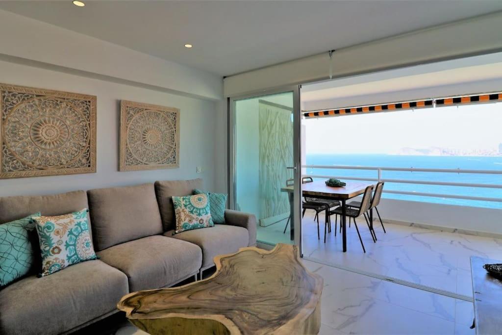 Luxurious 2-Bedroom Apt With Stunning Views, 1St Line On Levante Beach, Benidorm Exterior photo